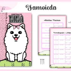 Caderneta Vacina Pet Samoieda 10 Caderneta Vacina Pet Samoieda