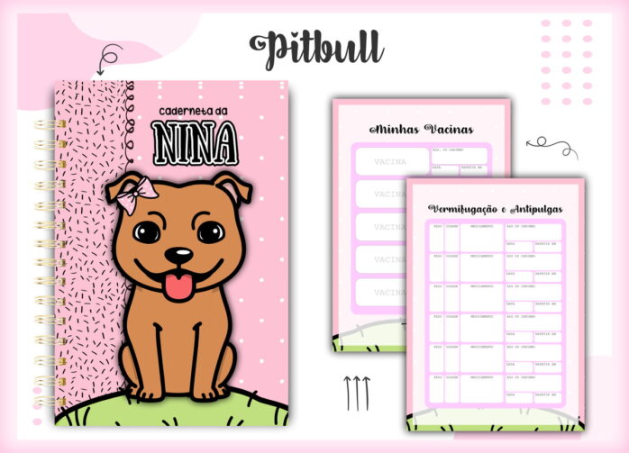 Caderneta Vacina Pitbull