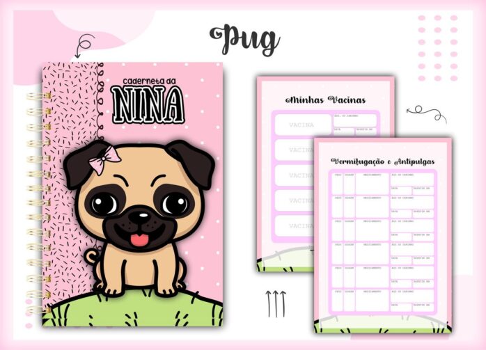 Caderneta Vacina Pug