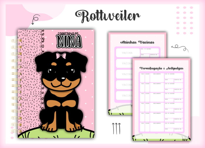 Caderneta Vacina Rottweiler
