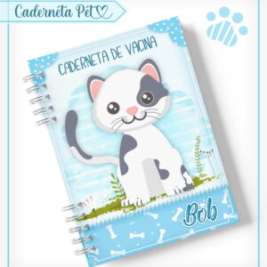 Caderneta Vacinação Pet Gatinho