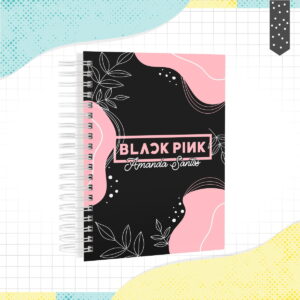 Caderno A5 Black Pink