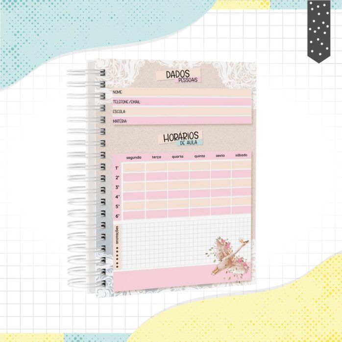Caderno A5 Cisne
