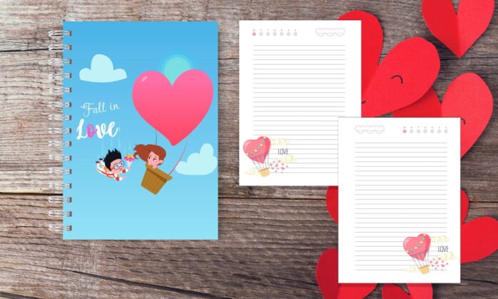 Caderno A5 Love