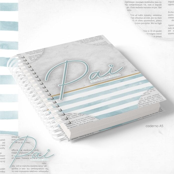 Caderno A5 Pai