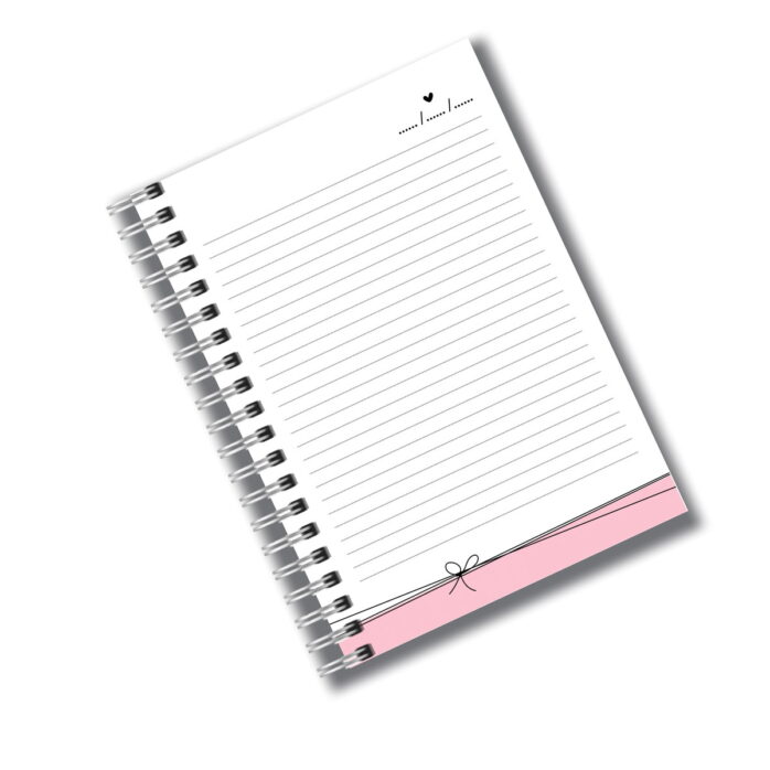 Caderno A5 Pessoa Favorita- Arquivo Digital