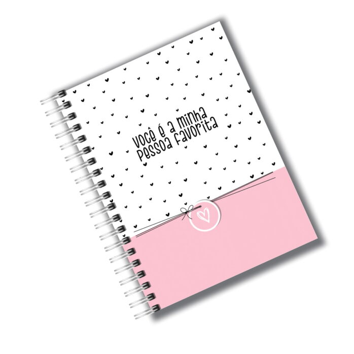 Caderno A5 Pessoa Favorita- Arquivo Digital