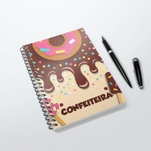 Caderno Agenda Confeiteira