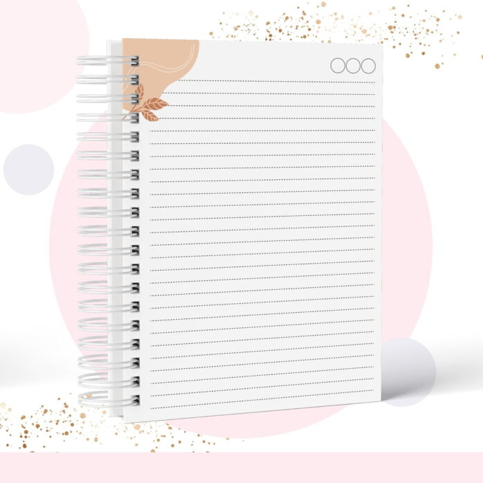 Caderno Capa Geométrica - Modelo 1
