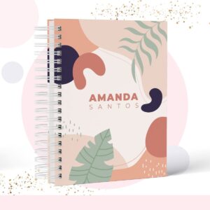 Caderno Capa Geométrica - Modelo 10