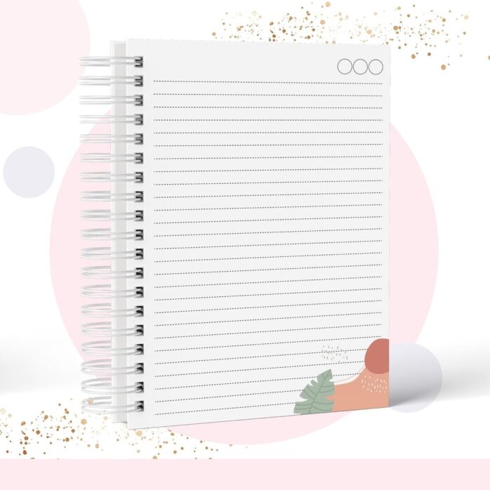 Caderno Capa Geométrica - Modelo 10