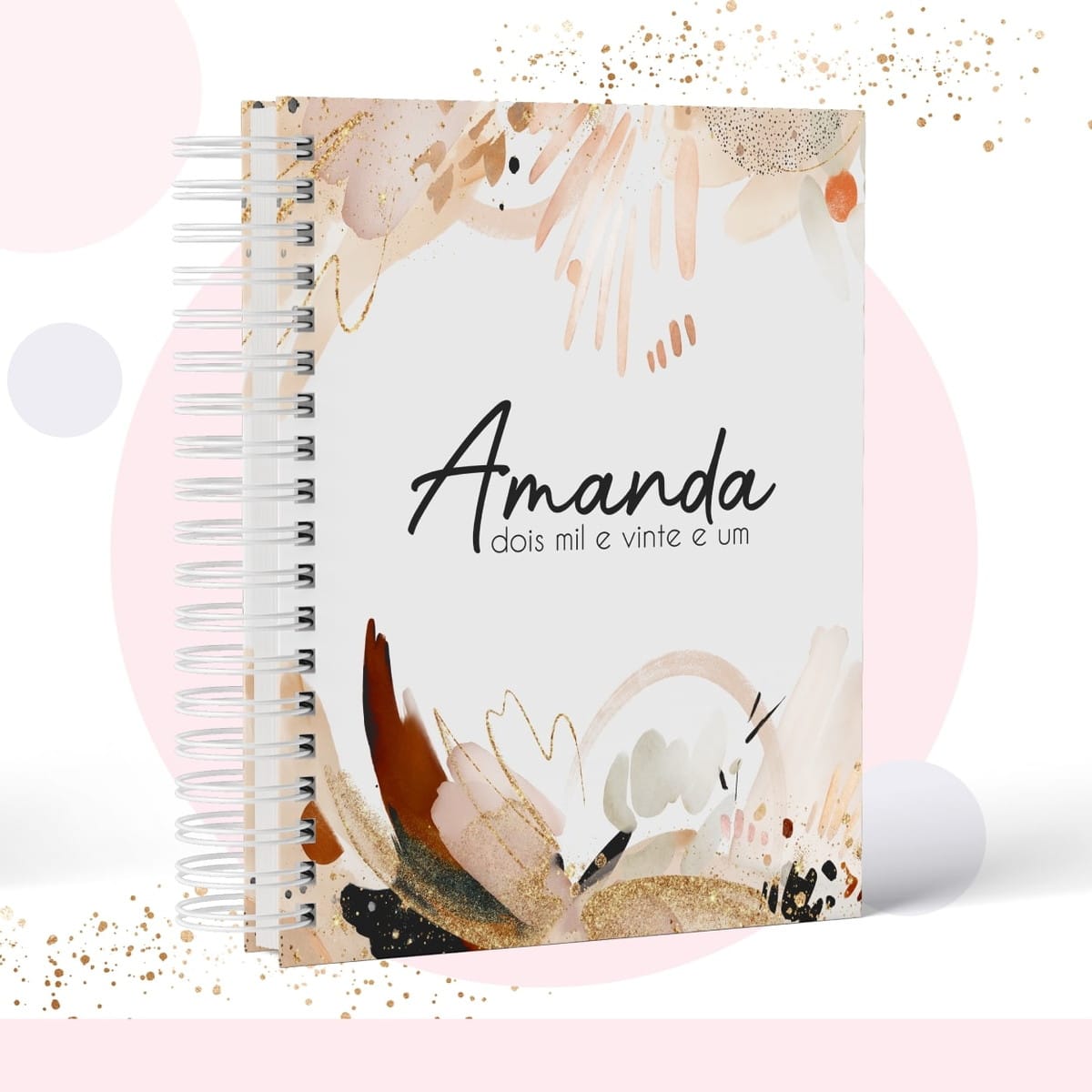 Caderno Digital Capa Geométrica Aquarela para Sublimação 1 Caderno Digital Capa Geométrica Aquarela para Sublimação