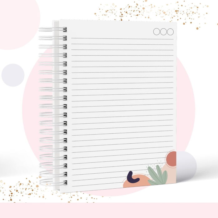 Caderno Capa Geométrica - Modelo 7