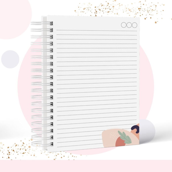 Caderno Capa Geométrica - Modelo 8