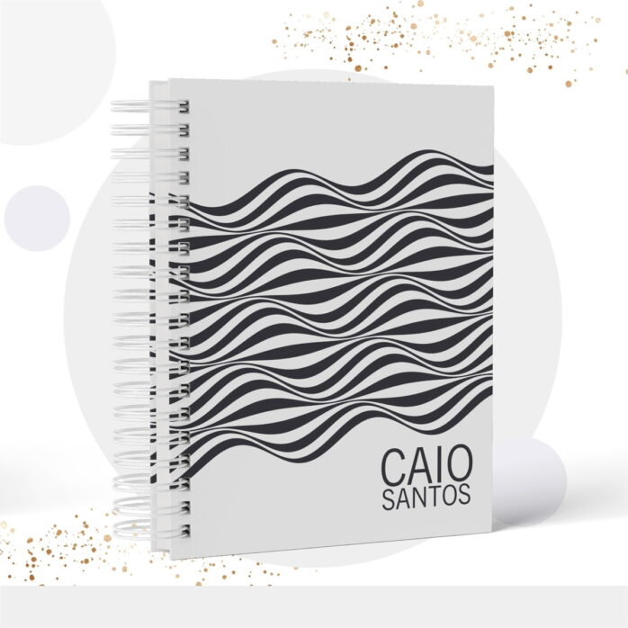 Caderno Capa Masculina - Modelo 1