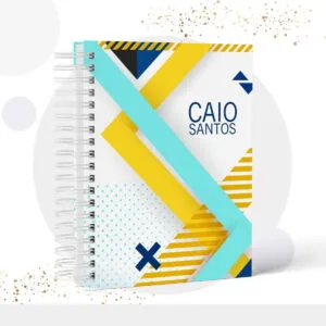 Caderno Capa Masculina - Modelo 4