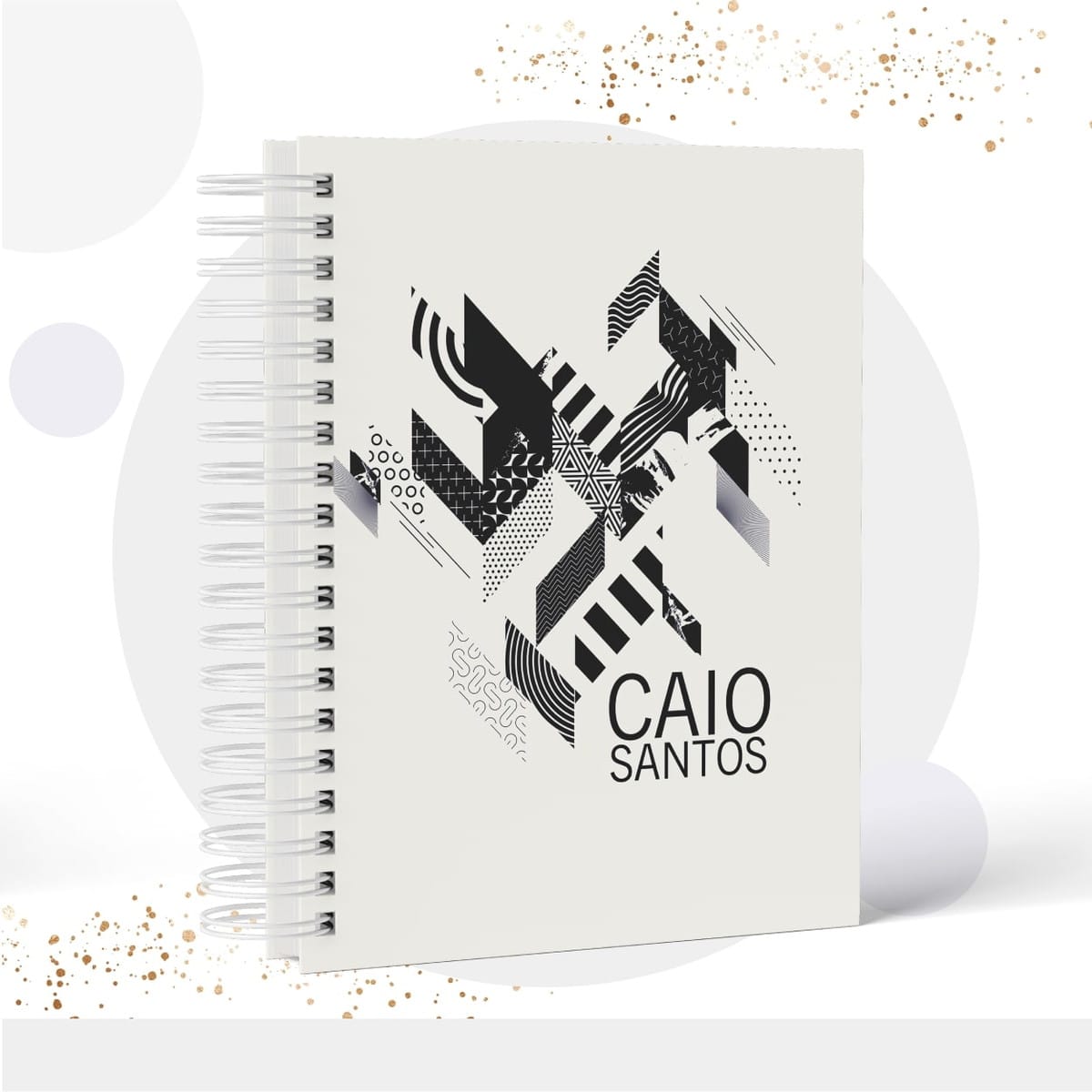 Kit Digital Capa Masculina para Caderno e Caneca 1 Kit Digital Capa Masculina para Caderno e Caneca