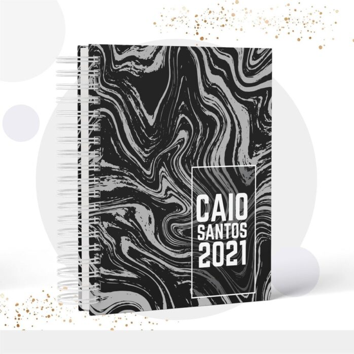Caderno Capa Masculina - Modelo 9