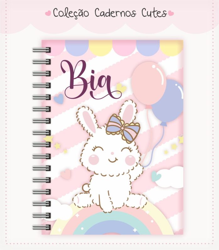 Caderno Cute Menina 4