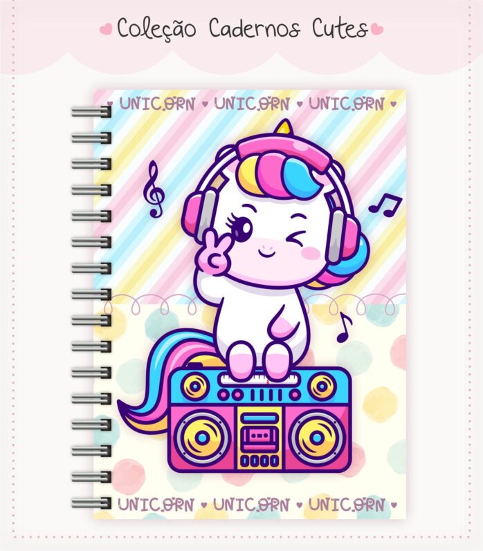 Caderno Cute Menina 5