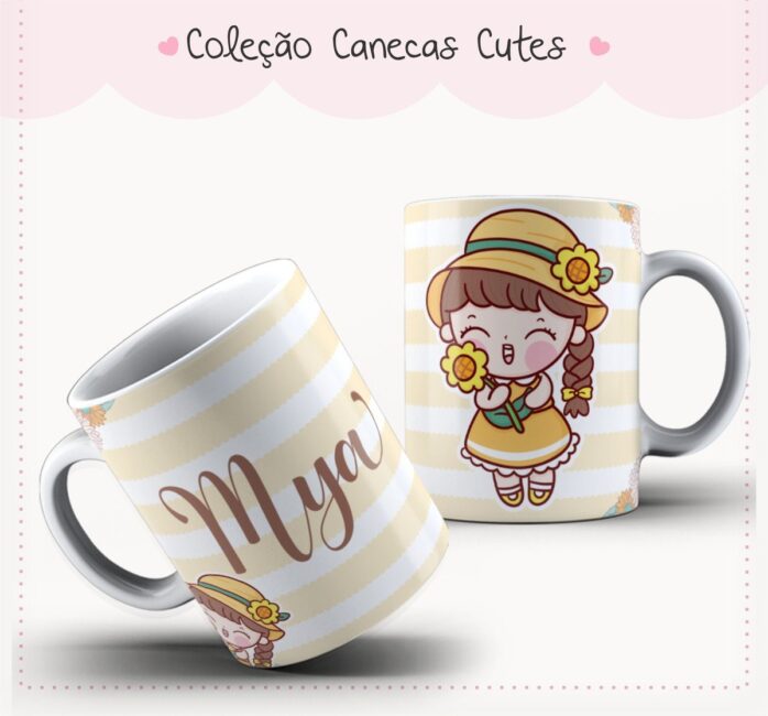 Caderno Cute Menina 9
