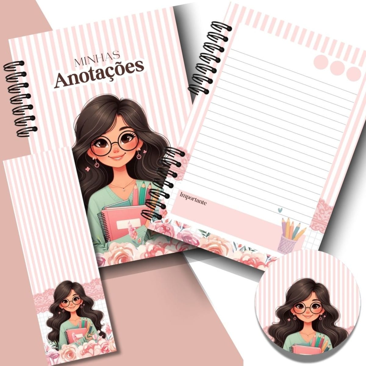 Caderno Digital para Professoras Personalizável e Vendável 5 Caderno Digital para Professoras Personalizável e Vendável - Imagem 5