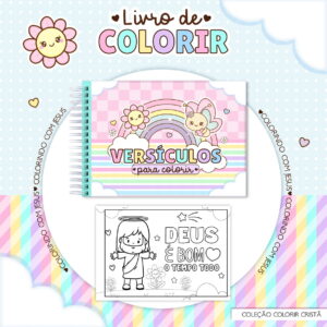 caderno de colorir versiculos arquivo digital 6