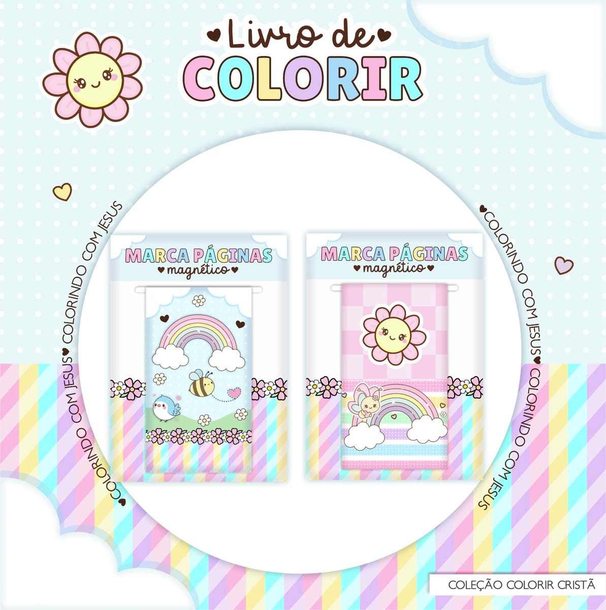 Caderno de Colorir Versículos Digital para Sublimação 4 Caderno de Colorir Versículos Digital para Sublimação - Imagem 4