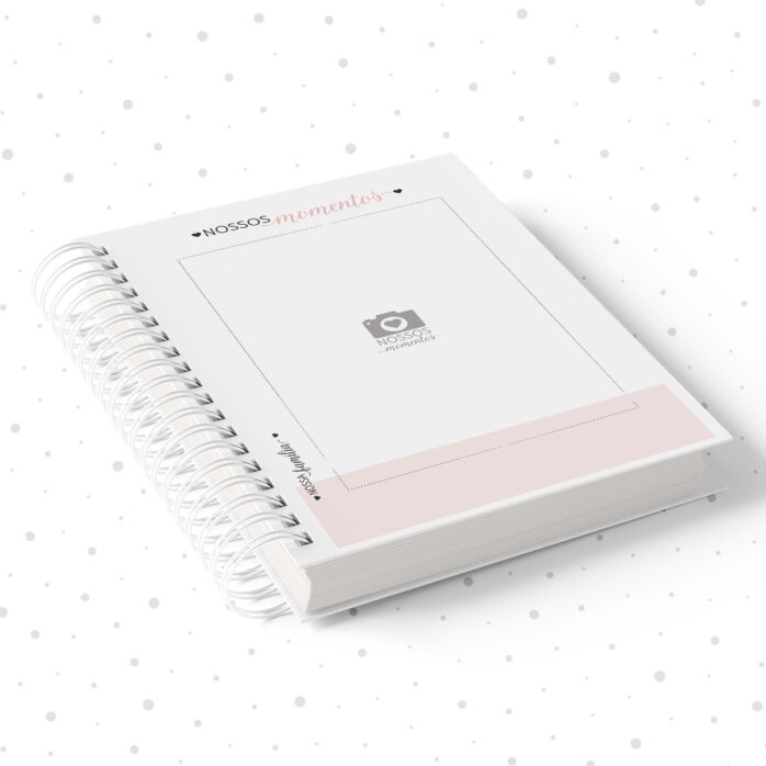 Caderno de Memórias Afetivas Rosa