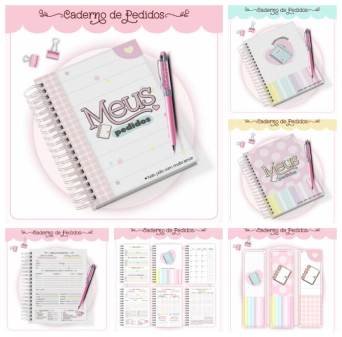 Caderno de Pedido Candy