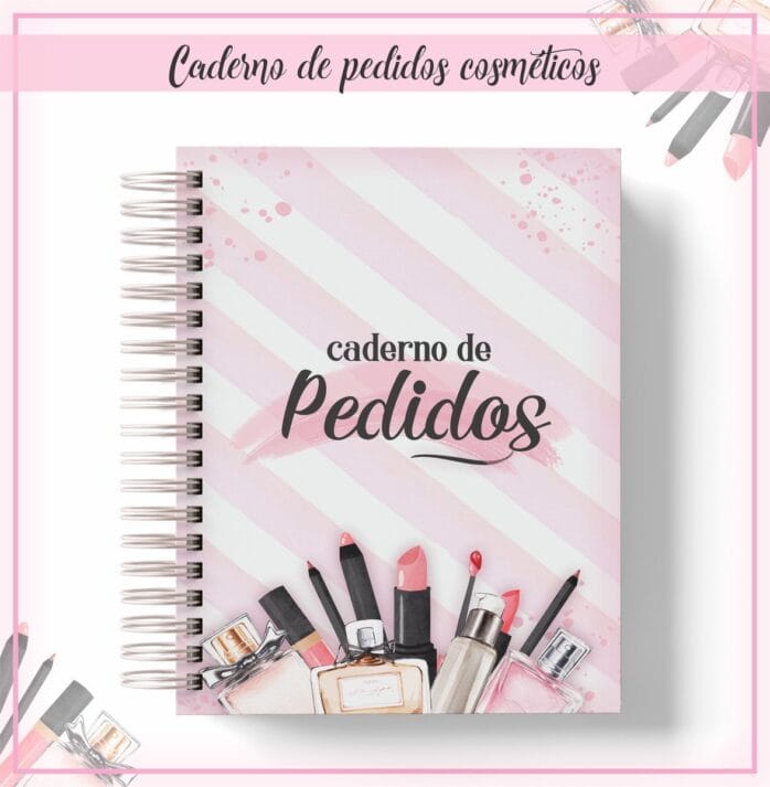Caderno de pedidos Cosméticos