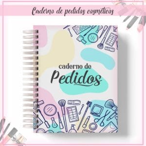 Caderno de pedidos Cosméticos