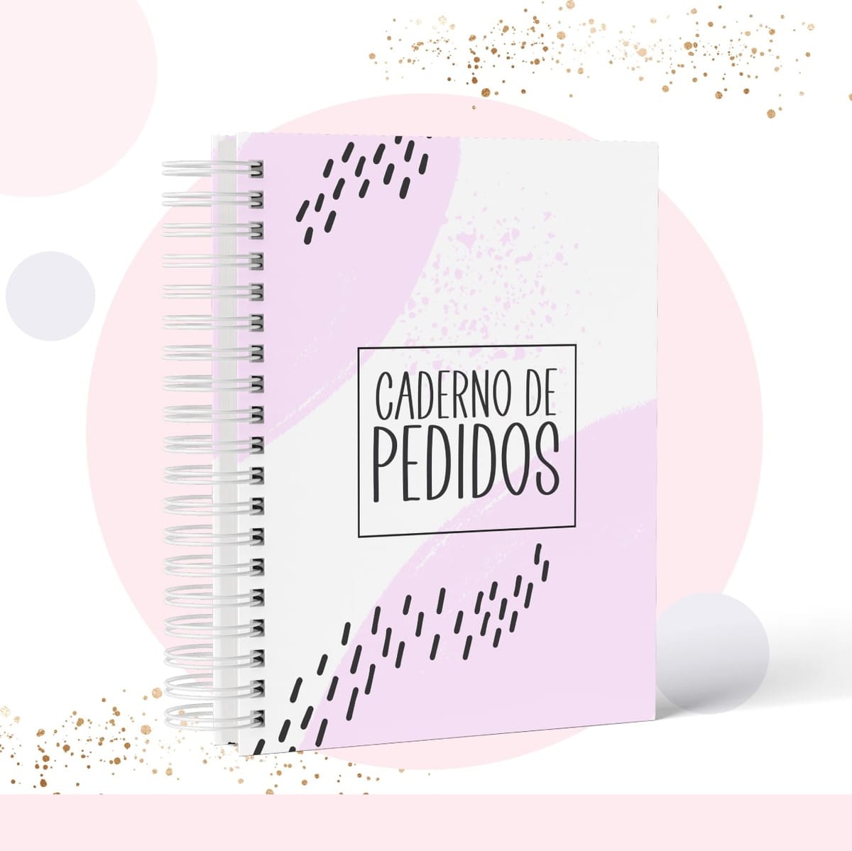 Caderno de Pedidos Feminino Digital para Personalizar 2 Caderno de Pedidos Feminino Digital para Personalizar