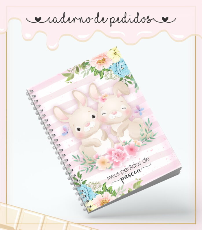 Caderno de Pedidos Páscoa