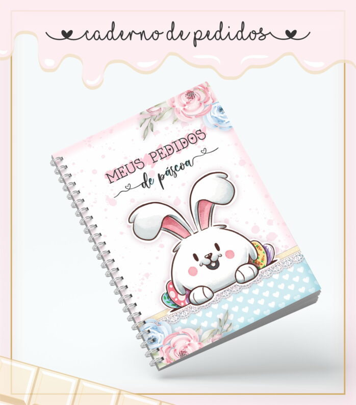 Caderno de Pedidos Páscoa