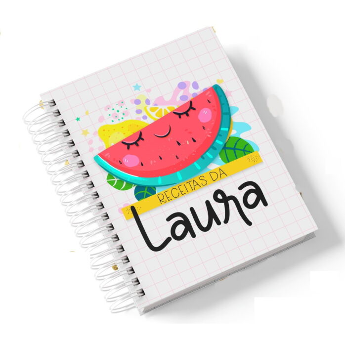 Caderno de Receitas do Bebê Menina