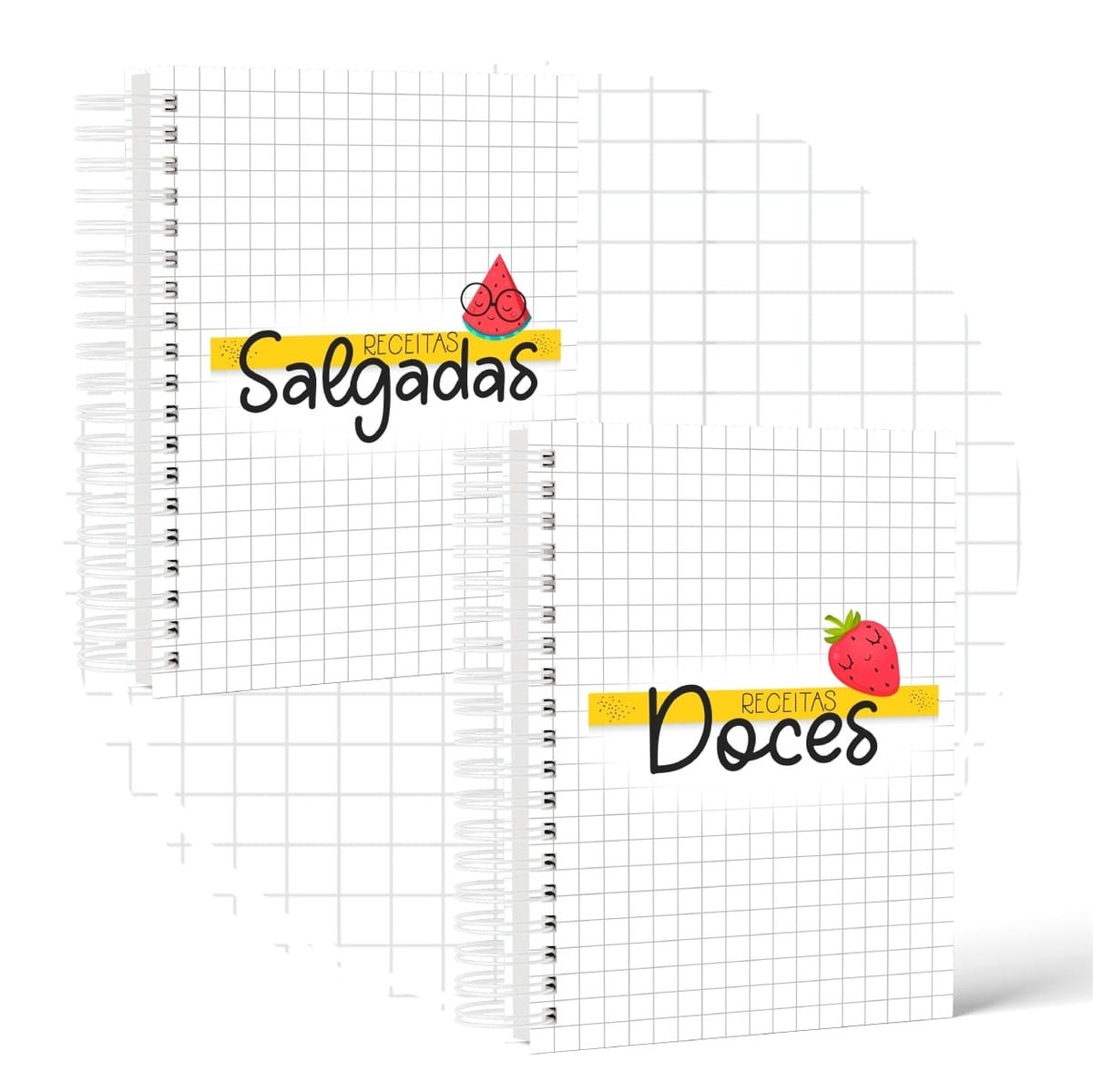 Caderno de Receitas do Bebê Menino Tema Abacaxi 2 Caderno de Receitas do Bebê Menino Tema Abacaxi