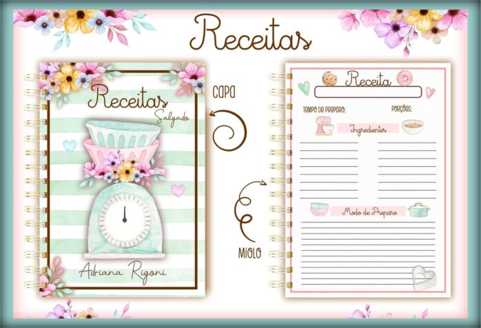 Caderno de Receitas Salgado