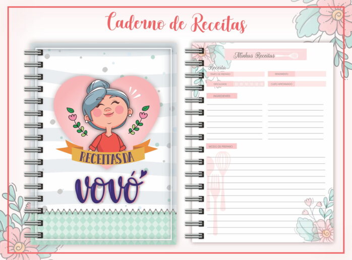 Caderno de Receitas Vovó