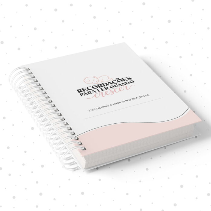 Caderno de Recordações Menina