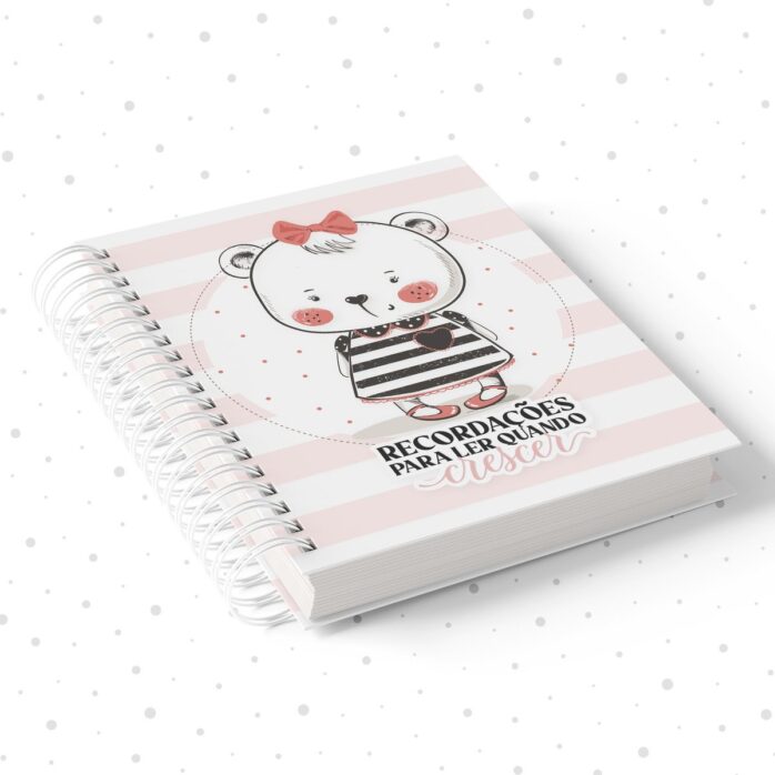 Caderno de Recordações Menina