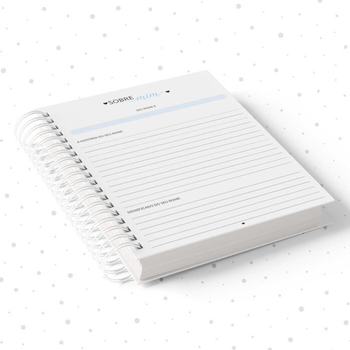 Caderno de Recordações Menino