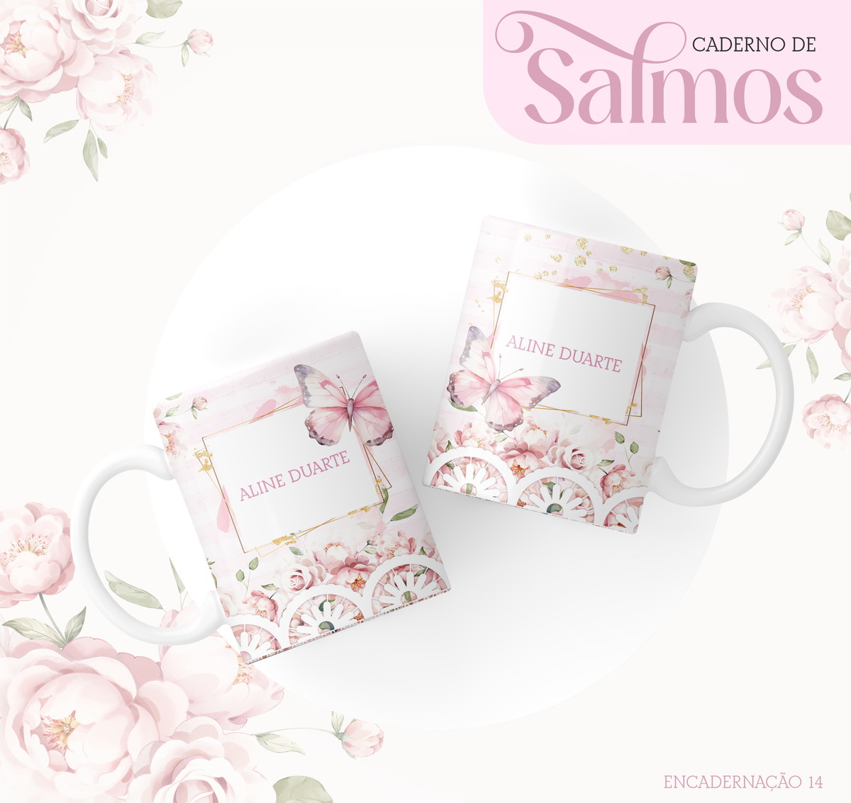 Kit Digital Caderno de Salmos para Cartonagem 3 Kit Digital Caderno de Salmos para Cartonagem - Imagem 3