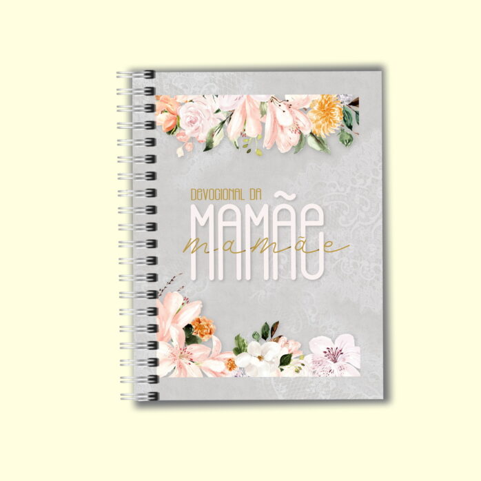 Caderno Devocional A5 Mamãe Floral