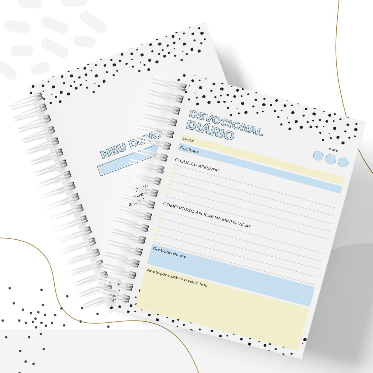 Caderno Devocional Infantil Digital Personalizável A5 4 Caderno Devocional Infantil Digital Personalizável A5 - Imagem 4
