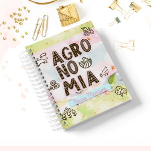 Caderno Digital Agronomia Kit Completo para Personalizar