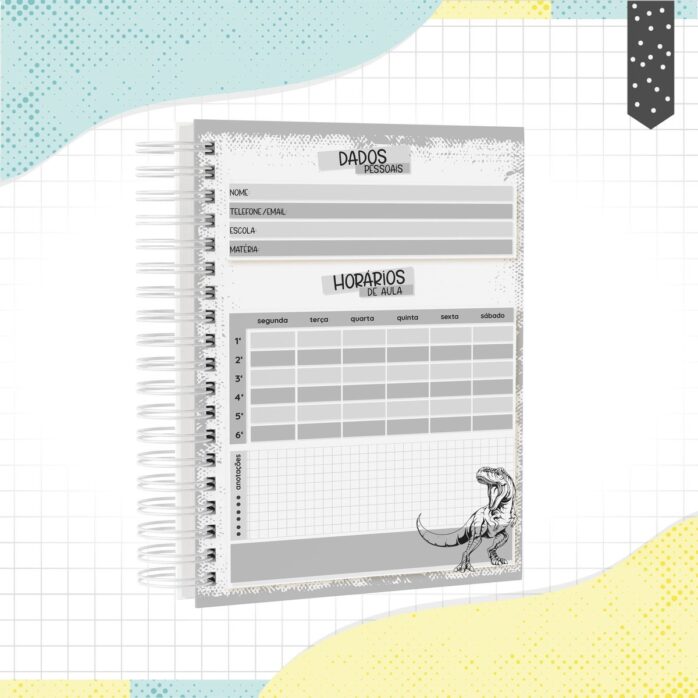 Caderno Dinossauro