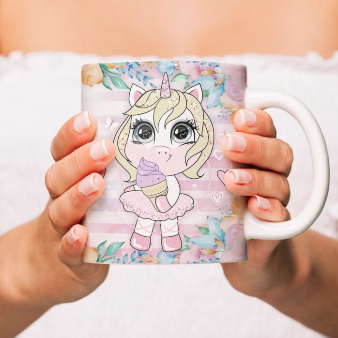 Caderno e Caneca Unicórnio