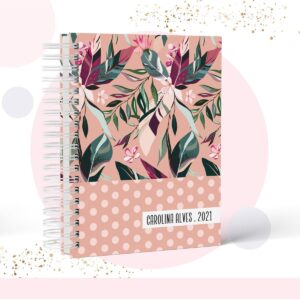 Caderno Floral - Modelo 2