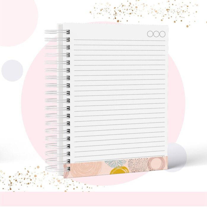 Caderno Floral - Modelo 5